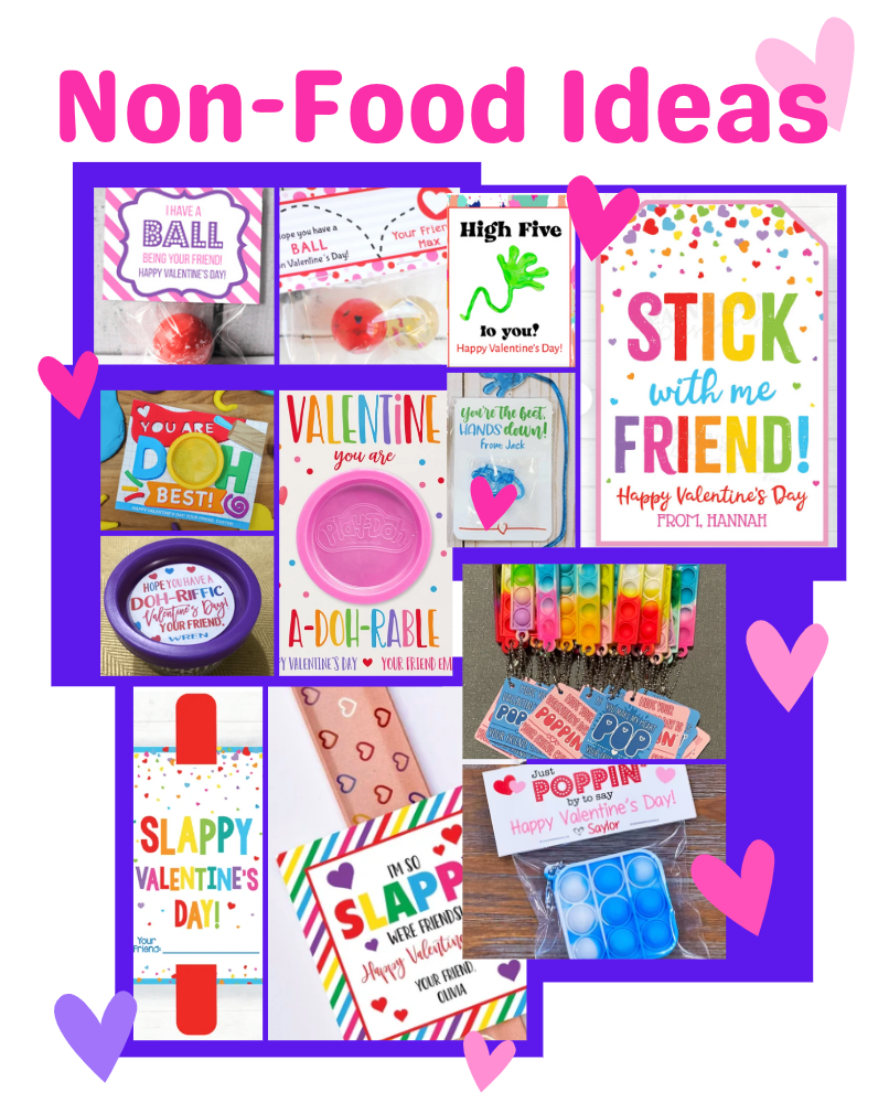 Valentine's Day Non-Food Card Ideas for Kids