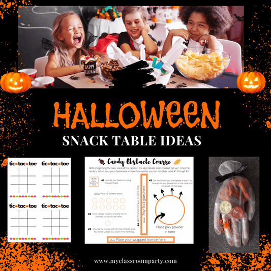 Halloween Party Snacks for Kids - Classroom Party