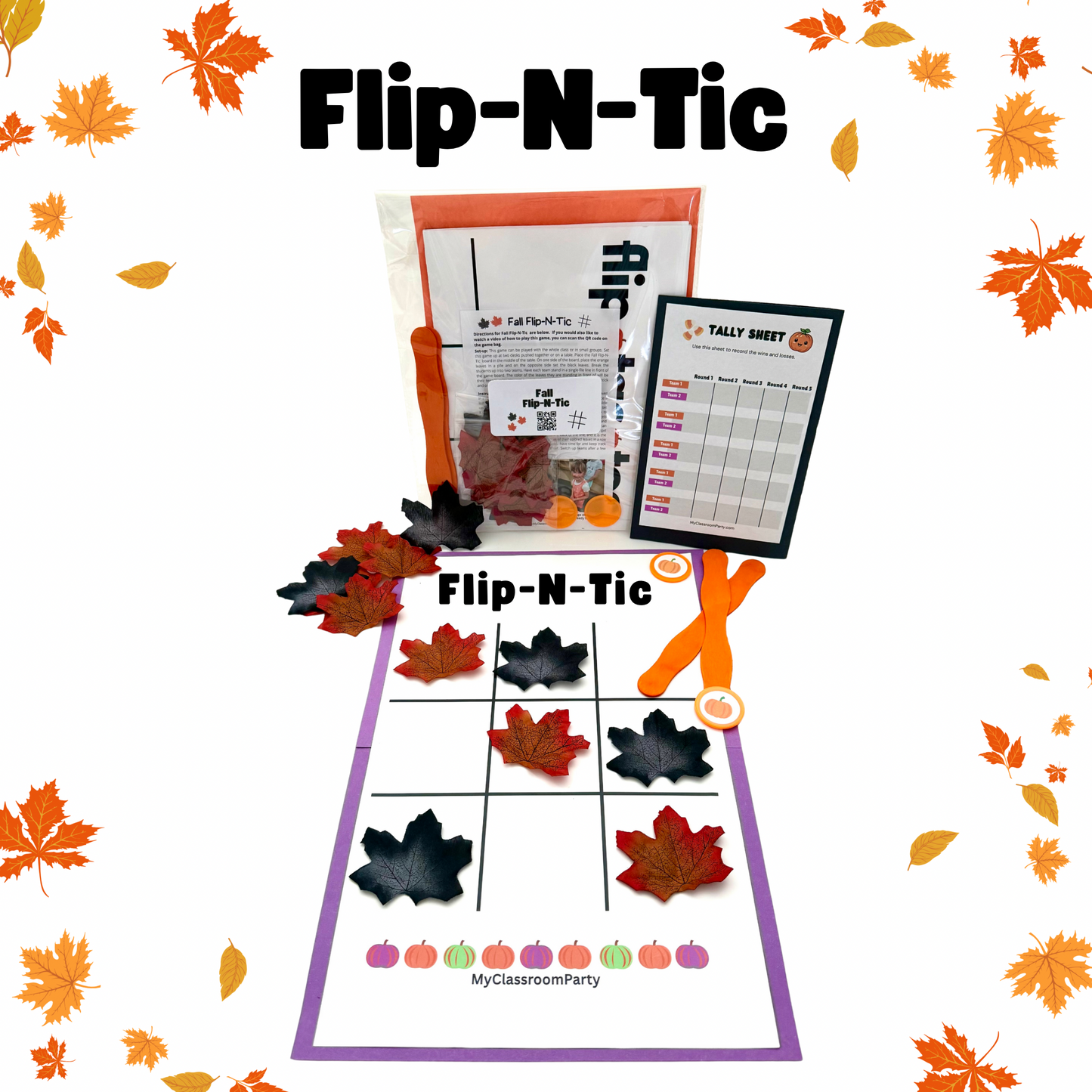 Deluxe Fall & Halloween Party Box for 3rd-6th