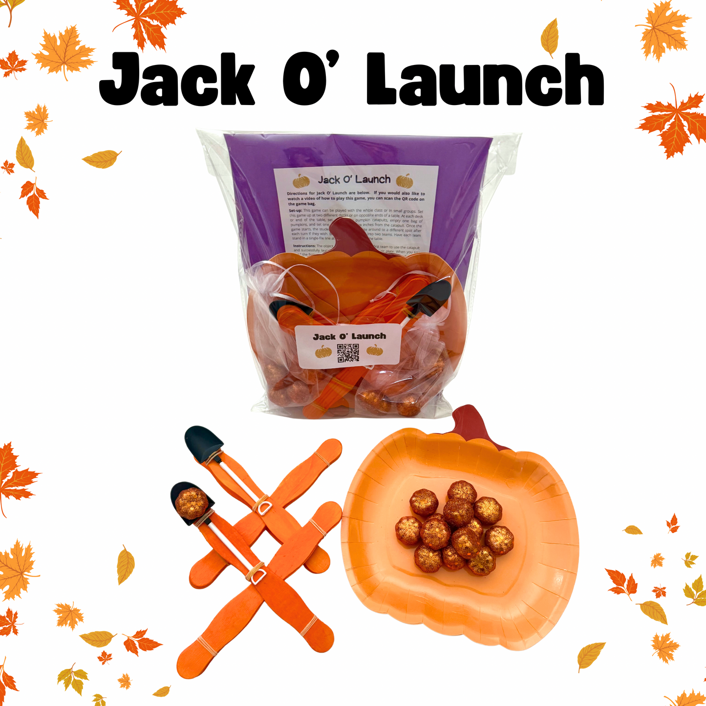 Deluxe Fall & Halloween Party Box for 3rd-6th