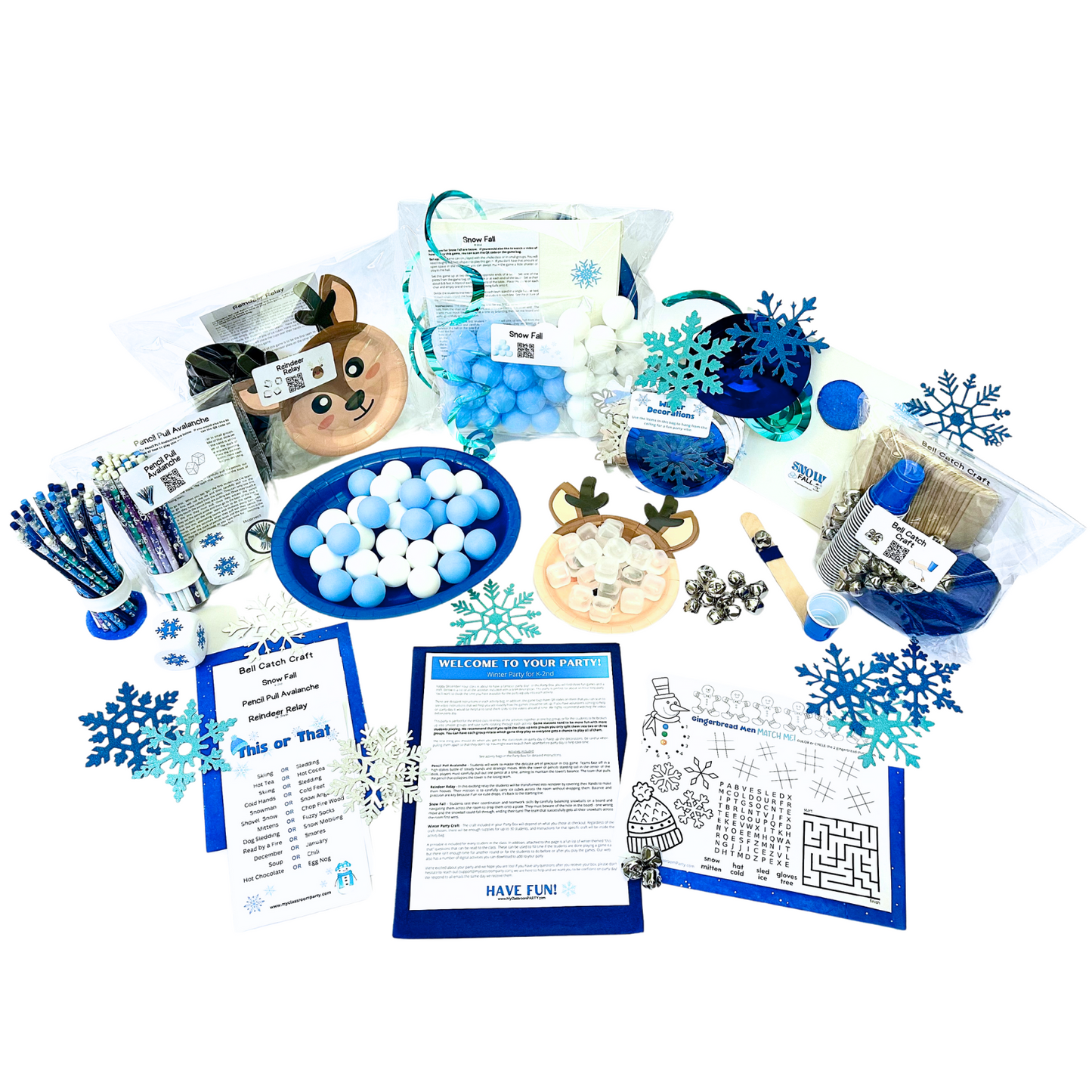 Deluxe Winter Party Box for K-2nd