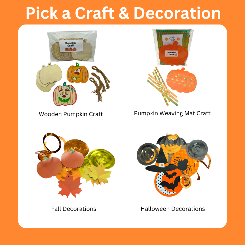 Two Game Fall and Halloween Party Box for 3rd-6th
