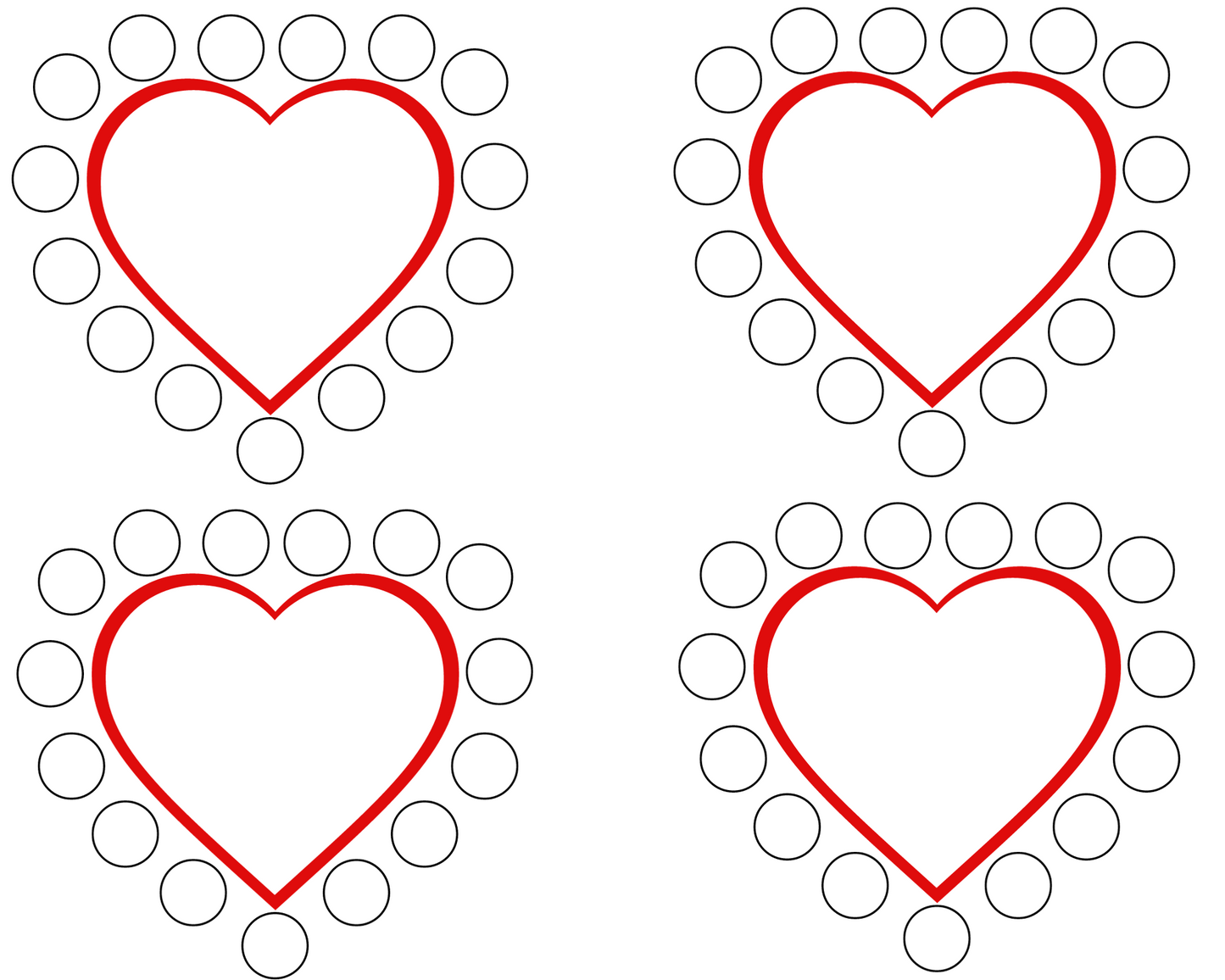 Valentine's Day Suck-It-Up Game Free Printable