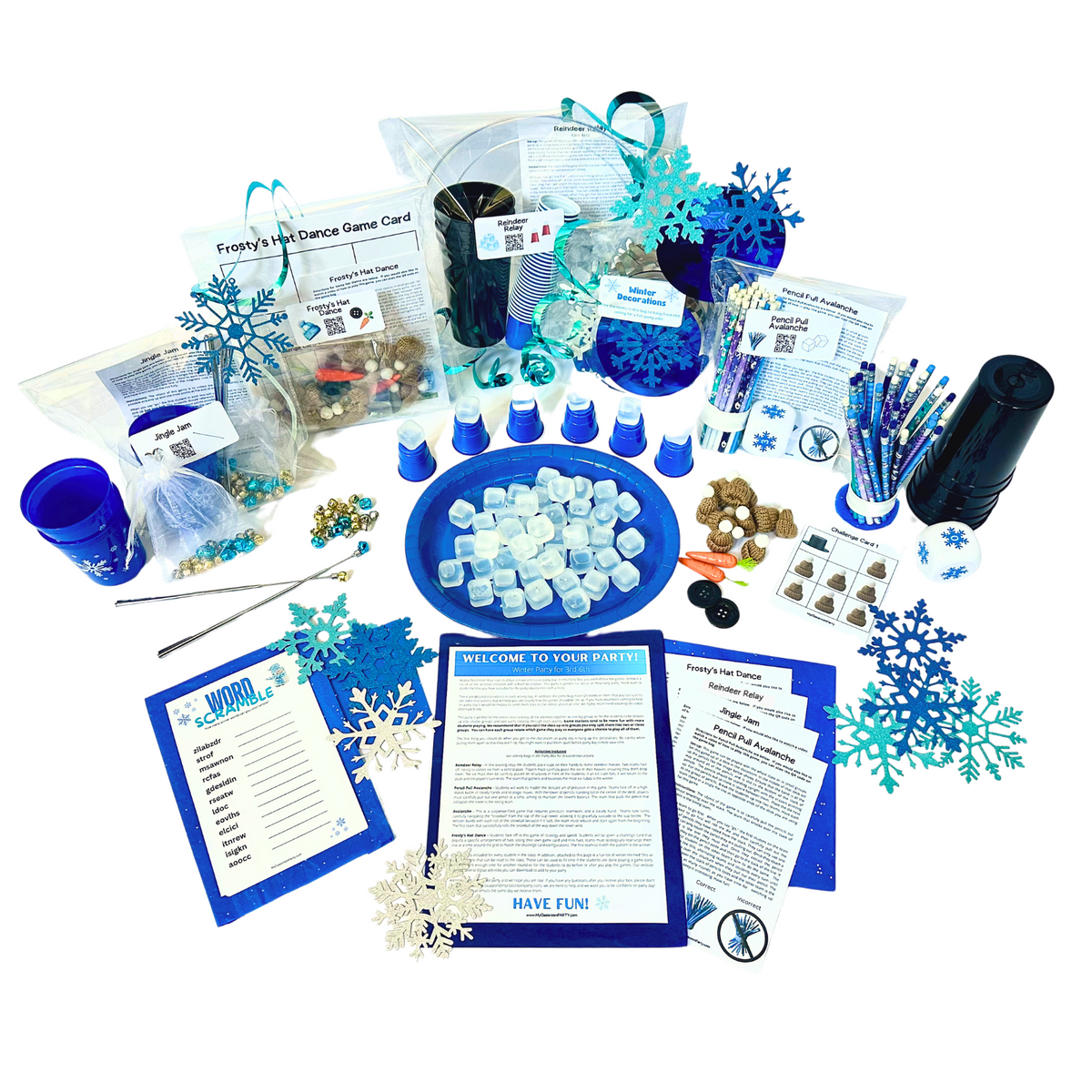 Deluxe Winter Party Box for 3rd-6th