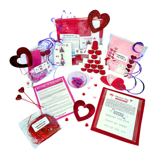 Two Game Valentine's Day Party Box for 3rd-6th Grade