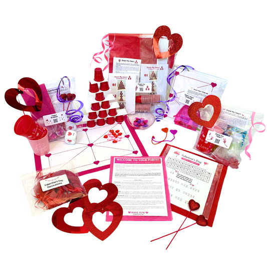 Deluxe Valentine's Day Party Box for 3rd-6th
