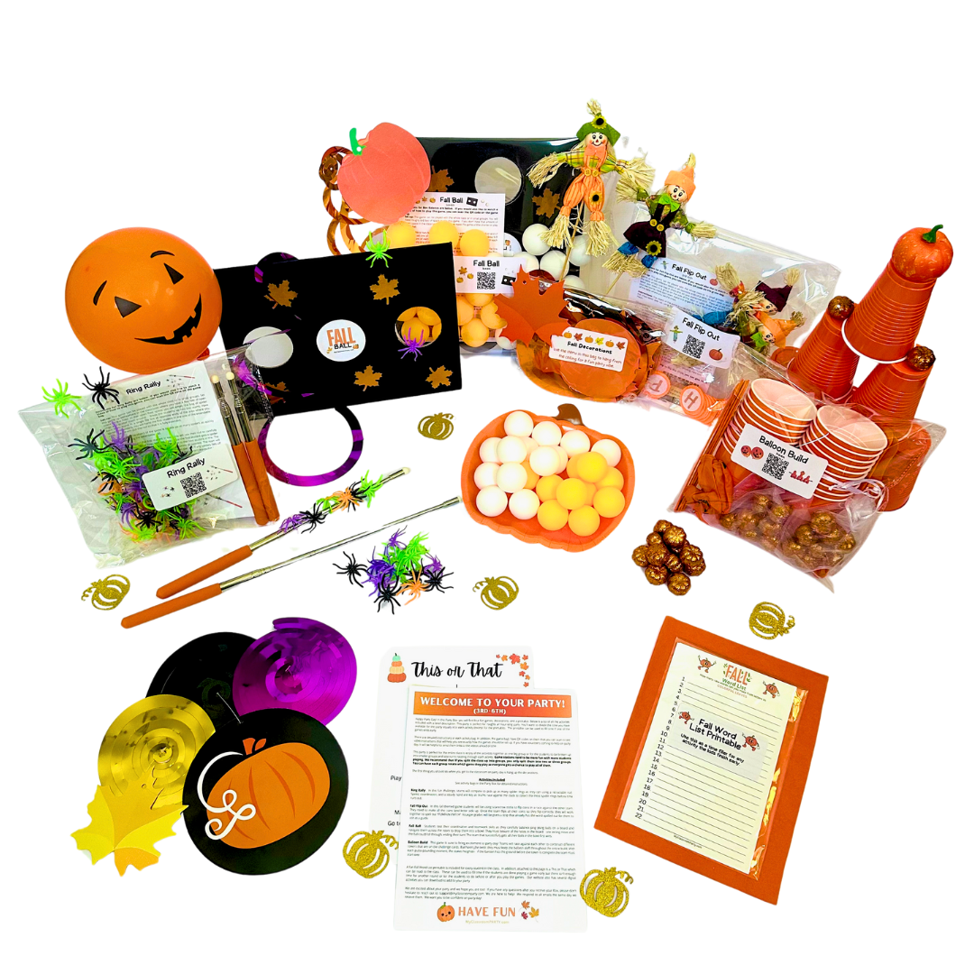 Halloween Party games and crafts for school