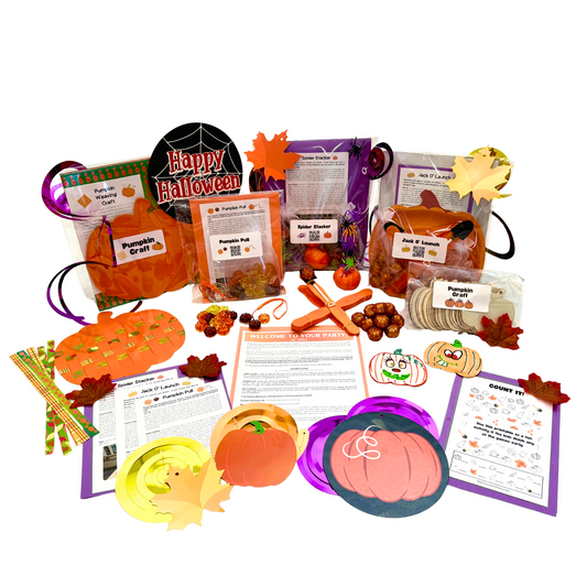 Deluxe Fall & Halloween Party Box for K-2nd