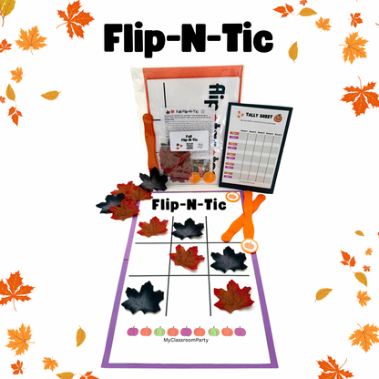 Two Game Fall and Halloween Party Box for 3rd-6th