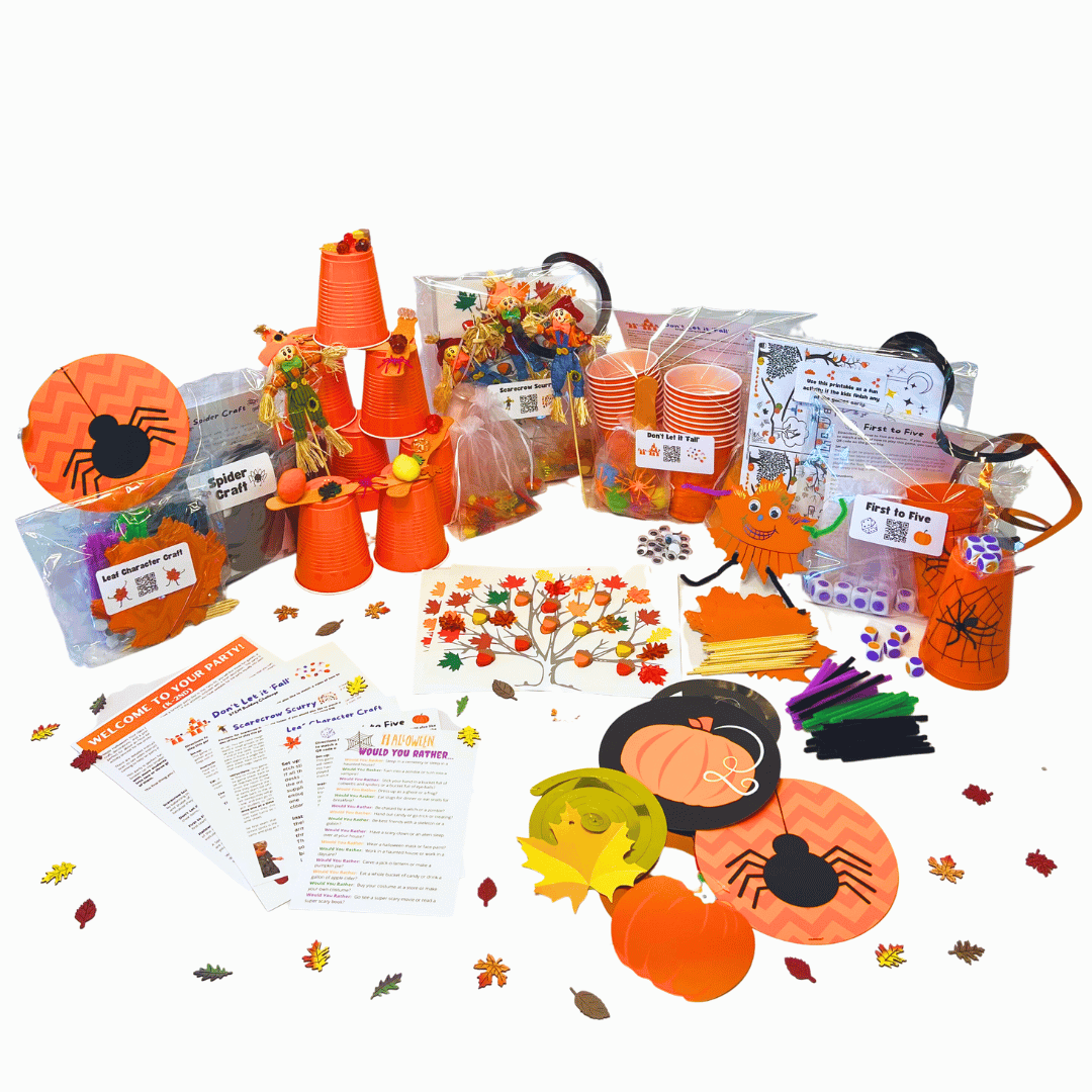 Fall &amp; Halloween Party Kit for K-2nd
