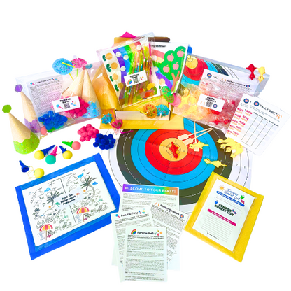 Classroom incentive party.  This box has everything you need for a classroom reward party. 