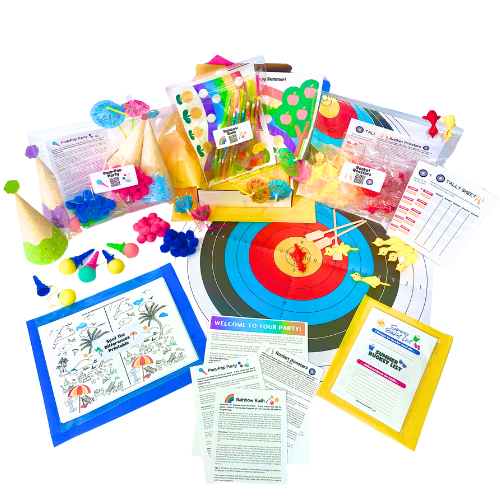 Classroom incentive party.  This box has everything you need for a classroom reward party. 