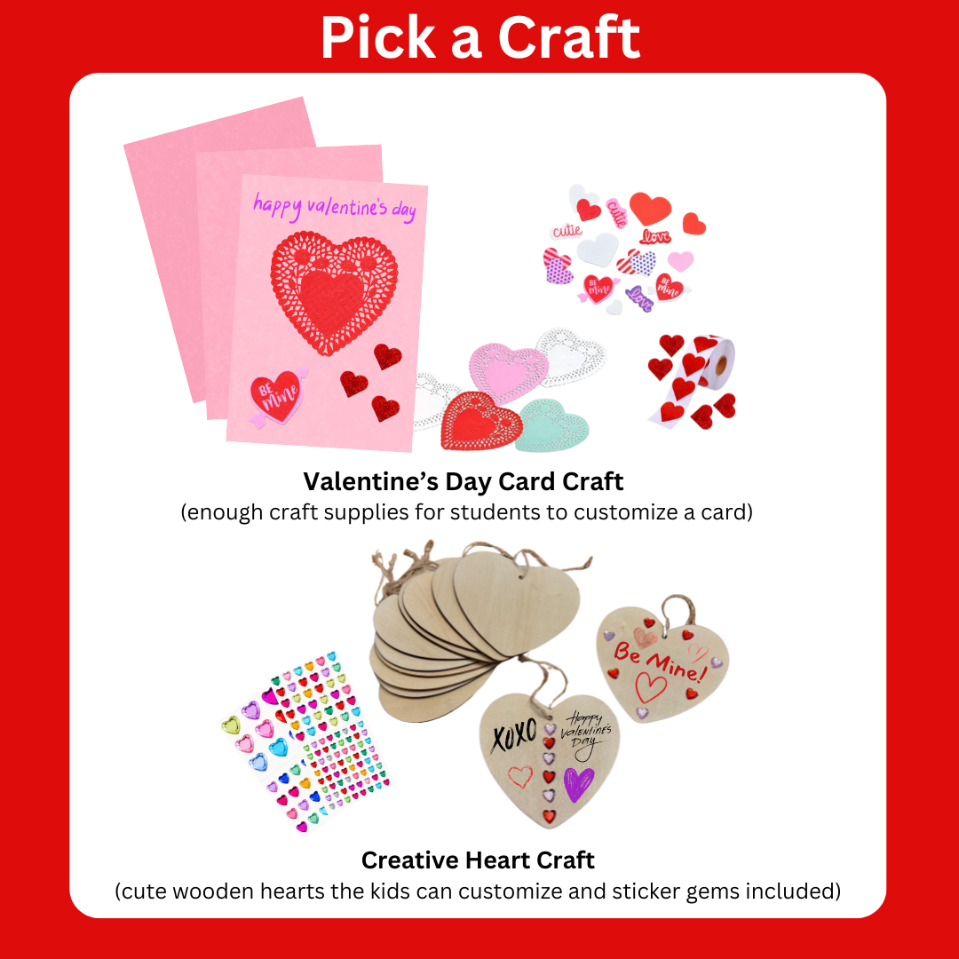 Two Game Valentine&#39;s Day Party Box for 3rd-6th Grade