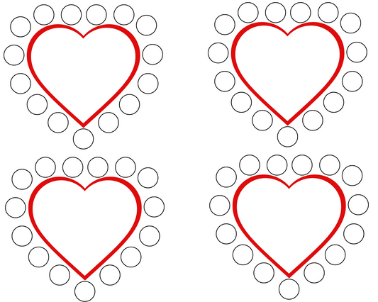 Valentine's Day Suck-It-Up Game Free Printable