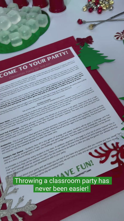 Deluxe Christmas Party Box for 3rd-6th