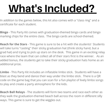 Kindergarten Graduation Party
