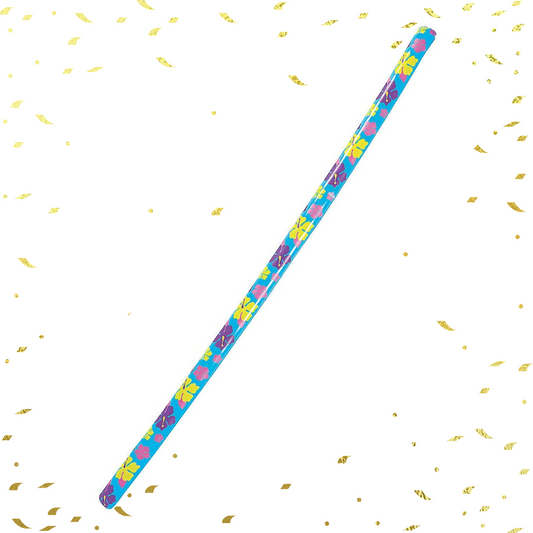 Fun bright colored inflatable limbo stick. 